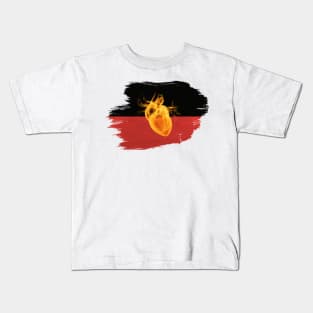 Aboriginal Flag Kids T-Shirt